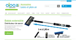 Desktop Screenshot of alpa-accessoires.com