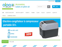 Tablet Screenshot of alpa-accessoires.com